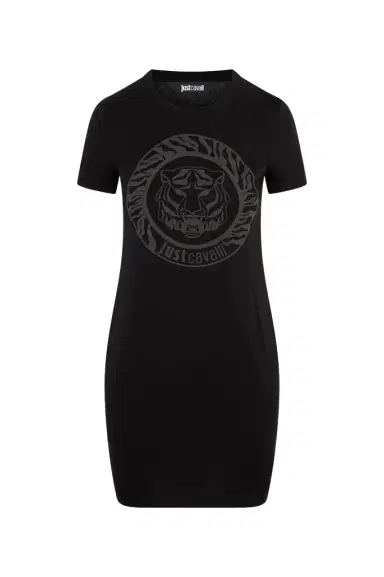 Roberto Cavalli Black Mini Dress | Thumbnail 1 Roberto Cavalli Black Mini Dress | Thumbnail 1