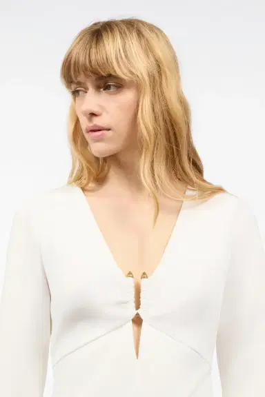 Roberto Cavalli Mini Dress With Three-Quarter Sleeves | Thumbnail 4