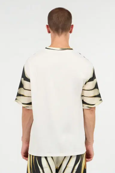 Roberto Cavalli Ray Of Gold Print T-Shirt | Thumbnail 3 Roberto Cavalli Ray Of Gold Print T-Shirt | Thumbnail 3