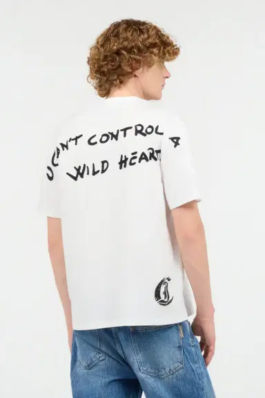 Roberto Cavalli T-Shirt With Heart | Thumbnail 3