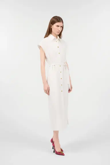 Roberto Cavalli Shirt Dress With Belt | Thumbnail 2