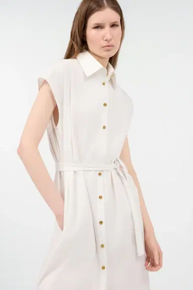 Roberto Cavalli Shirt Dress With Belt | Thumbnail 5