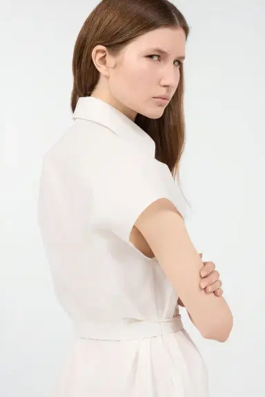Roberto Cavalli Shirt Dress With Belt | Thumbnail 6