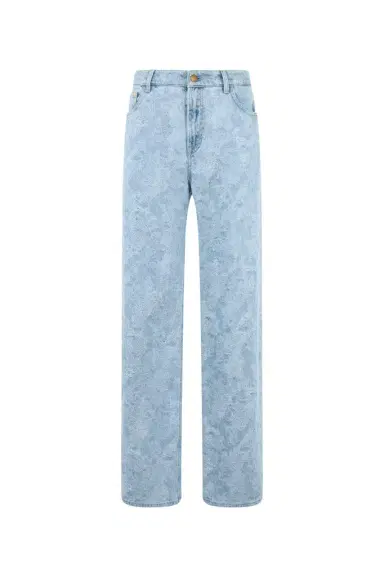 Roberto Cavalli Wide-Leg Denim Trousers | Thumbnail 1 Roberto Cavalli Wide-Leg Denim Trousers | Thumbnail 1