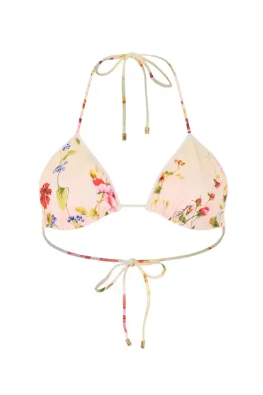 Roberto Cavalli Miami Flowers Print Top Bikini | Thumbnail 1