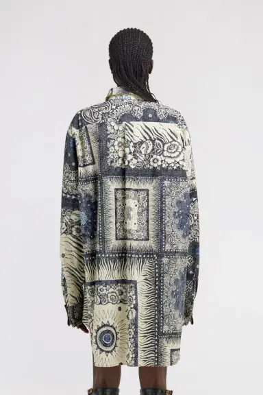 Roberto Cavalli Bandana Print Dress Shirt | Thumbnail 3