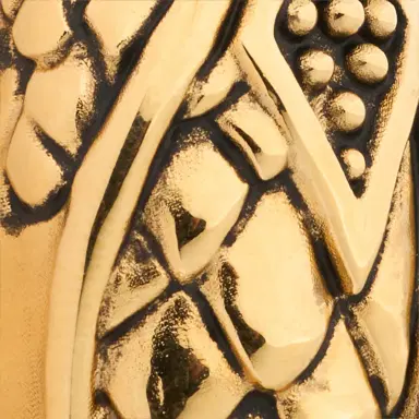 Roberto Cavalli Antiqued Gold and Black Necklace with Snake Head | Thumbnail 4
