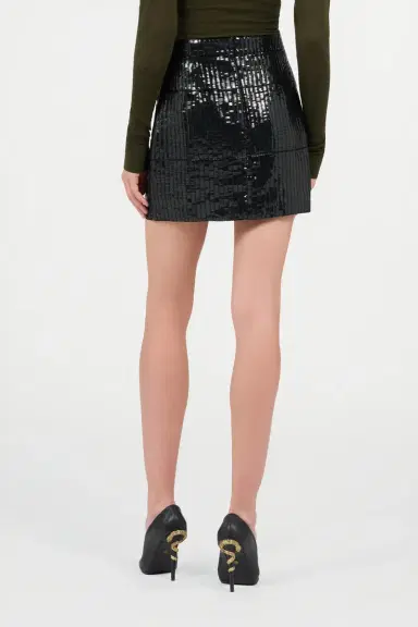 Roberto Cavalli Sequin Mini Skirt | Thumbnail 3