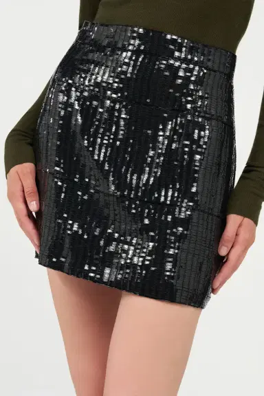 Roberto Cavalli Sequin Mini Skirt | Thumbnail 5