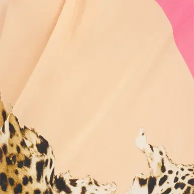 Roberto Cavalli Cavalli Pop Print Silk Dress | Thumbnail 4