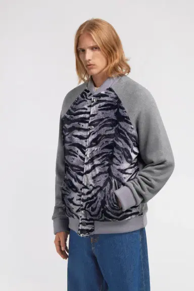 Roberto Cavalli Zebra print sweatshirt with buttons | Thumbnail 4