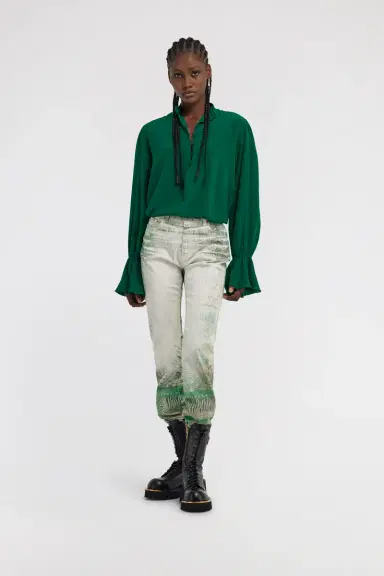 Roberto Cavalli Mandarin collar Blouse | Thumbnail 5