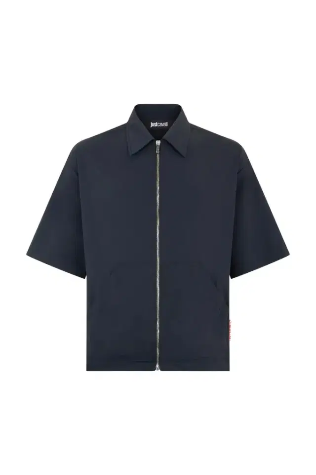 Roberto Cavalli Navy Blue Shirt