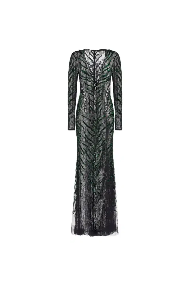 Roberto Cavalli Lace Maxi Dress