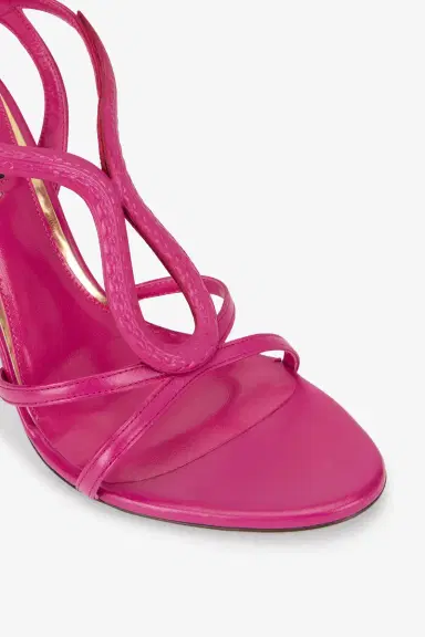 Roberto Cavalli Leather Sandals with Snake Detail | Thumbnail 5 Roberto Cavalli Leather Sandals with Snake Detail | Thumbnail 5