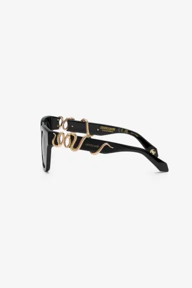 Roberto Cavalli Exclusive model with casting tecnique manufactured temples | Thumbnail 4