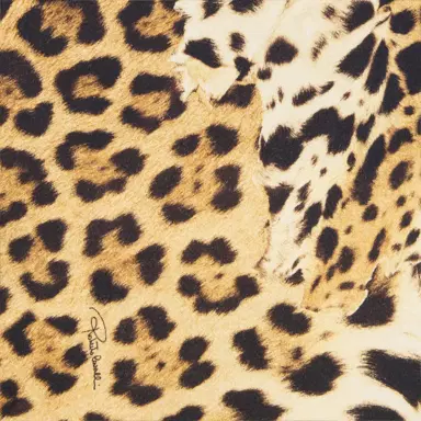Roberto Cavalli Cotton T-Shirt With Leopard Print | Thumbnail 4