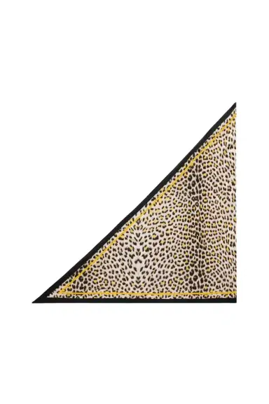 Roberto Cavalli Pop Jaguar Print Silk Scarf | Thumbnail 1 Roberto Cavalli Pop Jaguar Print Silk Scarf | Thumbnail 1