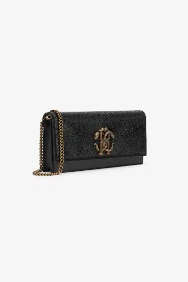 Roberto Cavalli Leather Mini Bag with Shoulder Strap | Thumbnail 4 Roberto Cavalli Leather Mini Bag with Shoulder Strap | Thumbnail 4