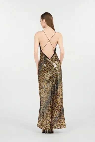 Roberto Cavalli Jaguar-Print Dress | Thumbnail 3