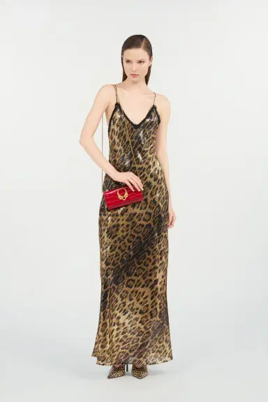 Roberto Cavalli Jaguar-Print Dress | Thumbnail 7