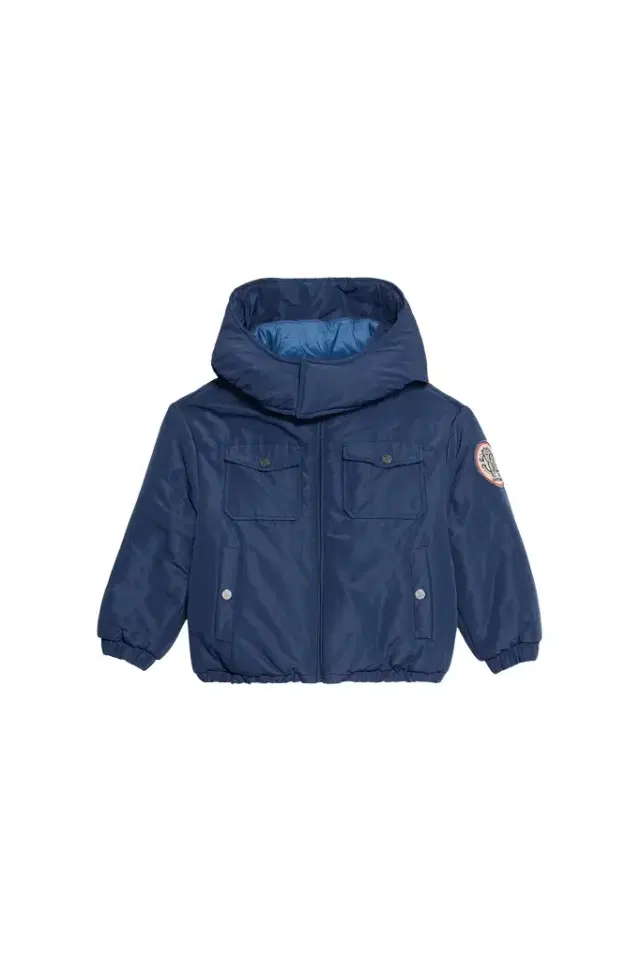 Roberto Cavalli Blue padded jacket