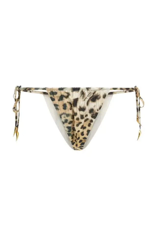 Roberto Cavalli Slip bikini Jaguar Skin