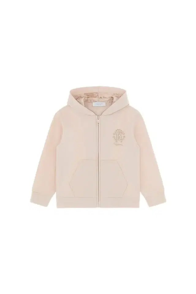 Roberto Cavalli Monogram Zip-Up Hoodie