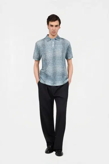 Roberto Cavalli Baby Jaguar Print Polo | Thumbnail 6 Roberto Cavalli Baby Jaguar Print Polo | Thumbnail 6
