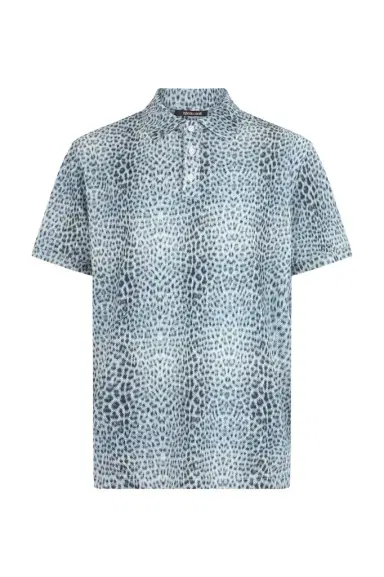 Roberto Cavalli Baby Jaguar Print Polo | Thumbnail 1 Roberto Cavalli Baby Jaguar Print Polo | Thumbnail 1