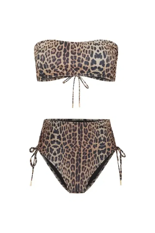 Roberto Cavalli Jaguar Print Bikini