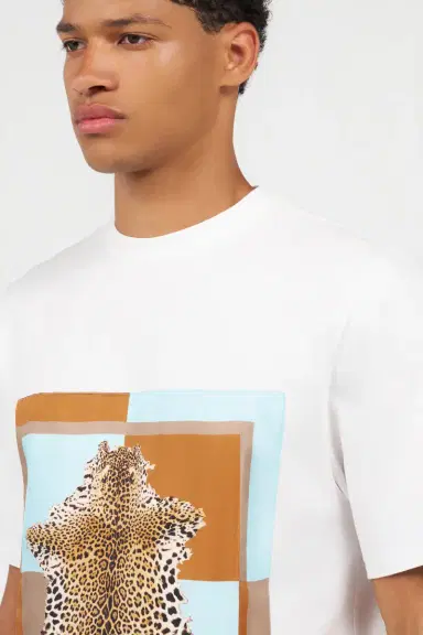 Roberto Cavalli Leopard-print cotton T-shirt | Thumbnail 5
