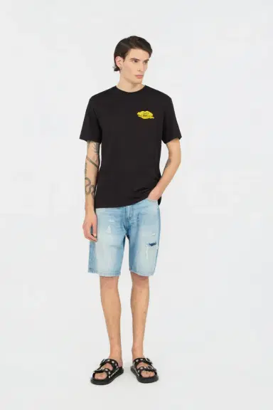 Roberto Cavalli Black T-shirt With Logo | Thumbnail 6