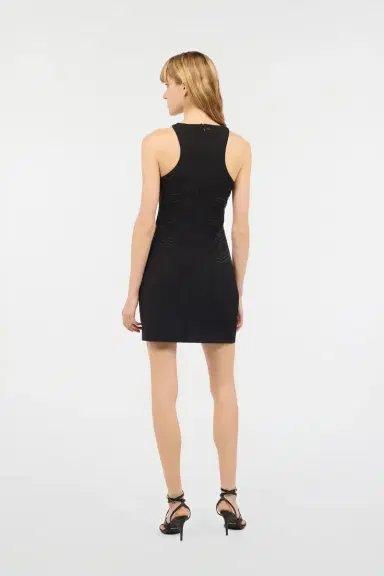 Roberto Cavalli Two-Tone Mini Dress With Cut-Out | Thumbnail 3 Roberto Cavalli Two-Tone Mini Dress With Cut-Out | Thumbnail 3