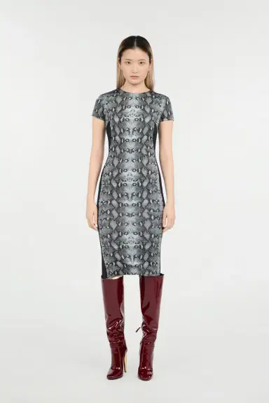 Roberto Cavalli Snake Print Midi Dress | Thumbnail 2 Roberto Cavalli Snake Print Midi Dress | Thumbnail 2