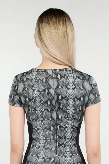 Roberto Cavalli Snake Print Midi Dress | Thumbnail 6 Roberto Cavalli Snake Print Midi Dress | Thumbnail 6