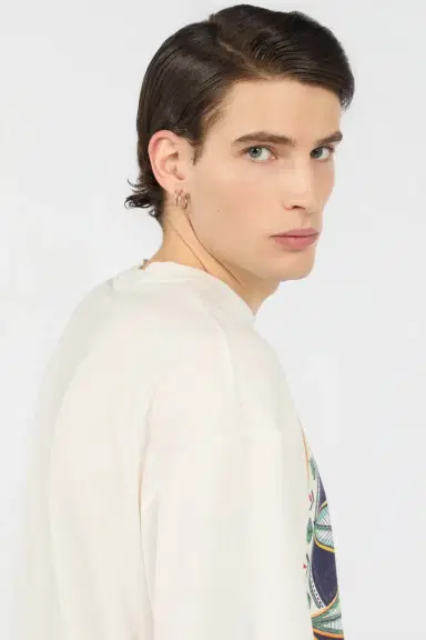 Roberto Cavalli Tropical Garden Print T-Shirt | Thumbnail 5