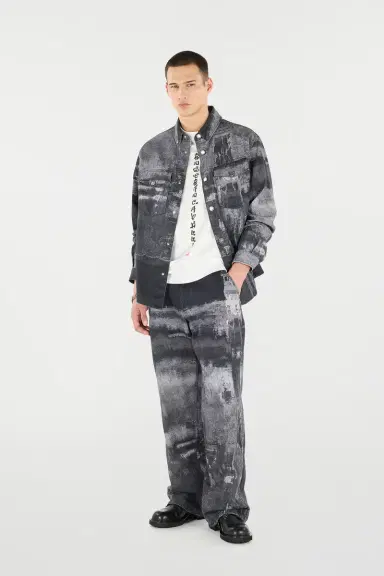 Roberto Cavalli Pure Cotton Pants With A Used Effect | Thumbnail 7 Roberto Cavalli Pure Cotton Pants With A Used Effect | Thumbnail 7