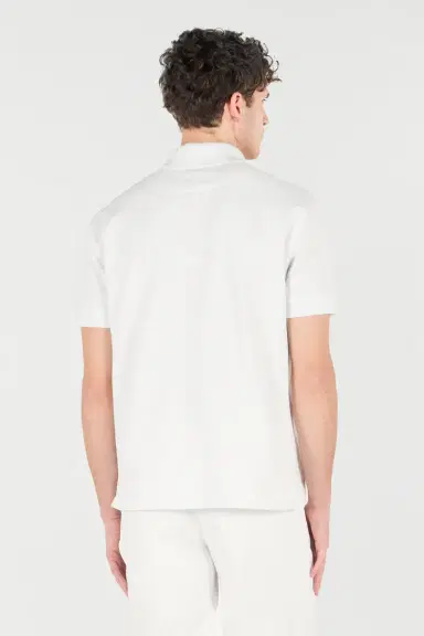 Roberto Cavalli Snake Scale-Print Polo | Thumbnail 3