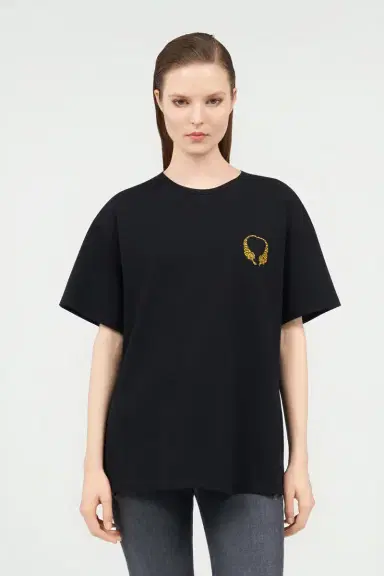 Roberto Cavalli Cotton T-shirt with Tigers | Thumbnail 2 Roberto Cavalli Cotton T-shirt with Tigers | Thumbnail 2