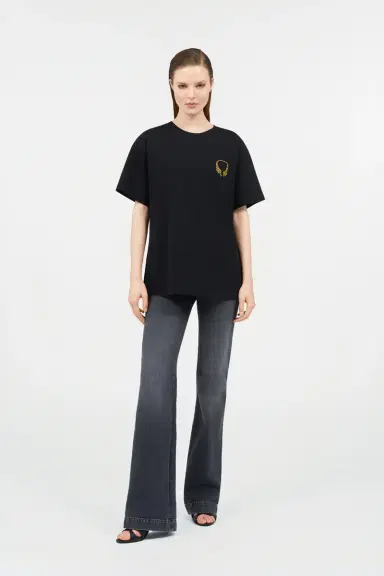 Roberto Cavalli Cotton T-shirt with Tigers | Thumbnail 7 Roberto Cavalli Cotton T-shirt with Tigers | Thumbnail 7