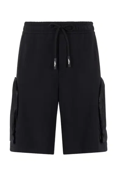 Roberto Cavalli Shorts With Maxi-Pockets And Logo | Thumbnail 1 Roberto Cavalli Shorts With Maxi-Pockets And Logo | Thumbnail 1