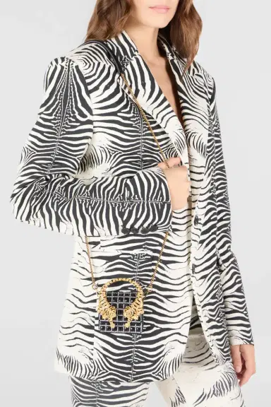 Roberto Cavalli Roar AirPods Case With Bejeweled Tigers | Thumbnail 2 Roberto Cavalli Roar AirPods Case With Bejeweled Tigers | Thumbnail 2