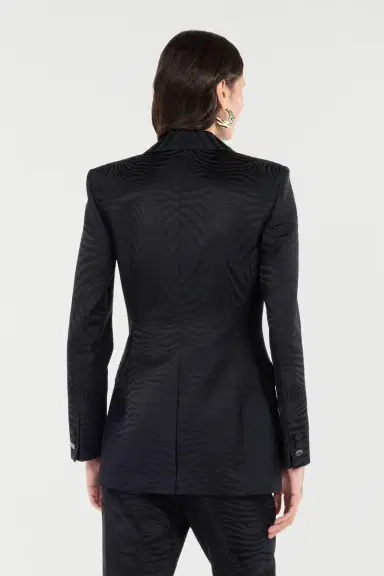Roberto Cavalli Blazer With Solid-Color Tiger Skin Design | Thumbnail 3 Roberto Cavalli Blazer With Solid-Color Tiger Skin Design | Thumbnail 3