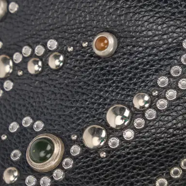 Roberto Cavalli High-Top Sneakers With Studs And Stones | Thumbnail 4 Roberto Cavalli High-Top Sneakers With Studs And Stones | Thumbnail 4