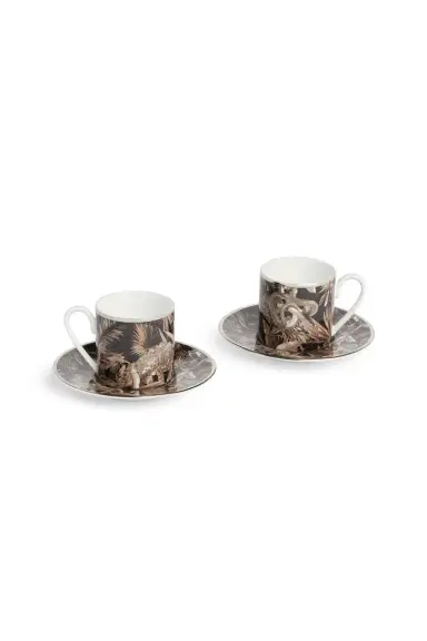 Roberto Cavalli Tropical Jungle Black coffee set | Thumbnail 3 Roberto Cavalli Tropical Jungle Black coffee set | Thumbnail 3
