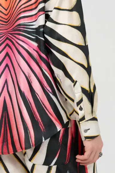 Roberto Cavalli Ray Of Paradise Print Shirt | Thumbnail 5 Roberto Cavalli Ray Of Paradise Print Shirt | Thumbnail 5