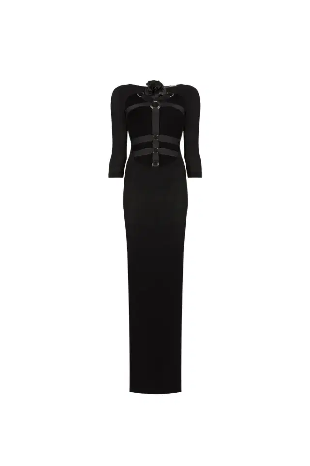 Roberto Cavalli Harness Maxi Dress