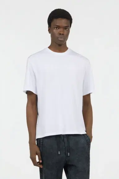 Roberto Cavalli White T-shirt With Embroidered Logo | Thumbnail 2
