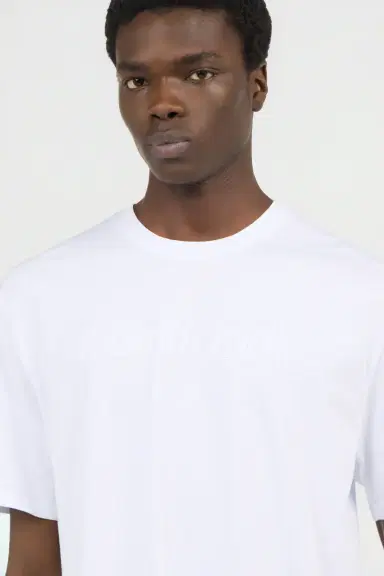 Roberto Cavalli White T-shirt With Embroidered Logo | Thumbnail 4